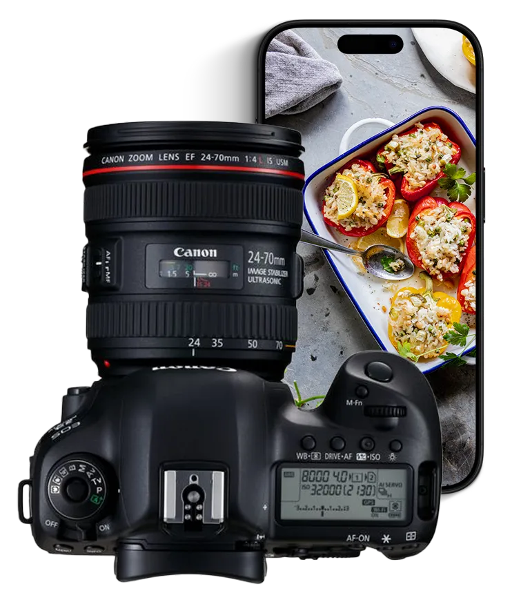 Stilvolle Food-Aufnahme für ein Magazin-Cover – Food-Fotografie Oberösterreich, SOCIALFOOD